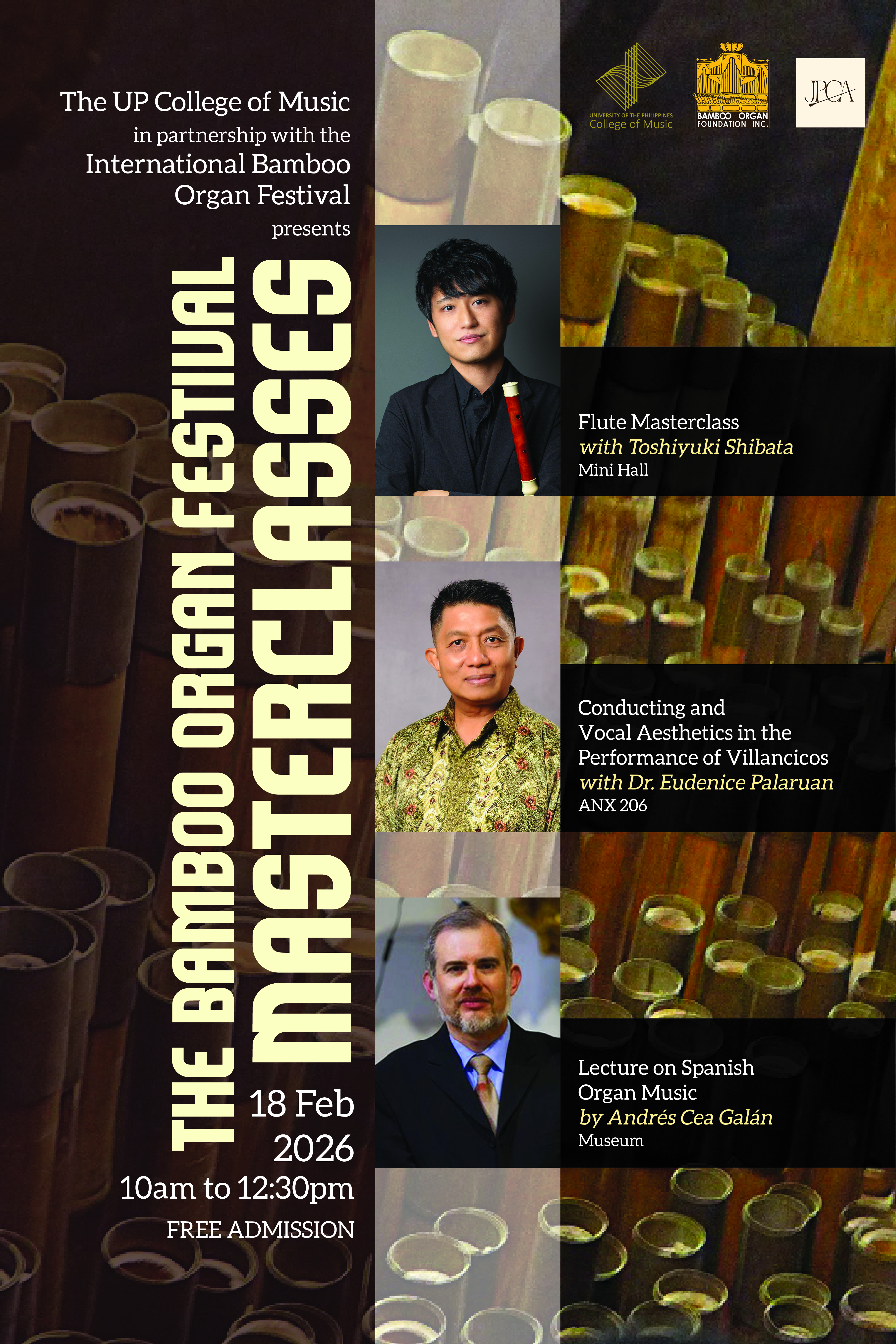 Bamboo Organ Masterclasses (2026)